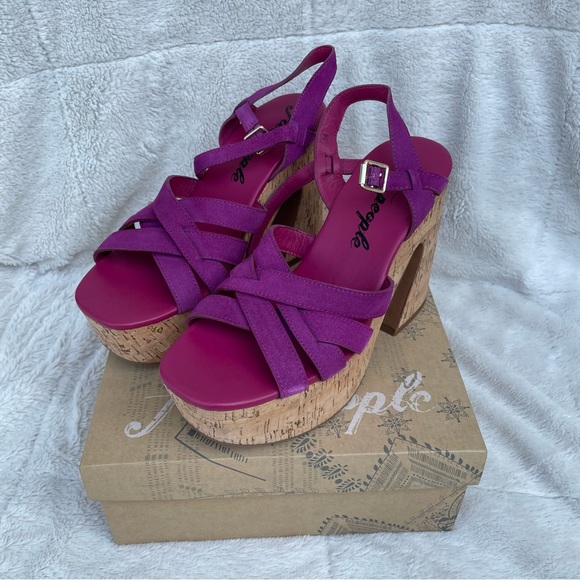 NEW Free People Lisbon Platform Sandal - Picture 1 of 3